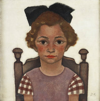 KS 2000 008
<br/>
Portret van Annie Rädecker, dochter van de kunstenaar
<br/>
<em>Rädecker, John (1885-1956)</em>